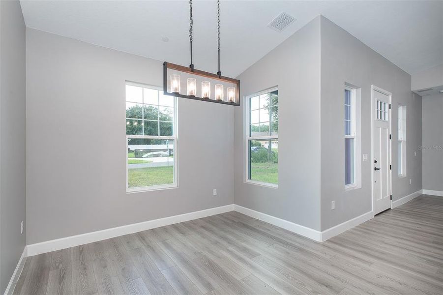 Dining area