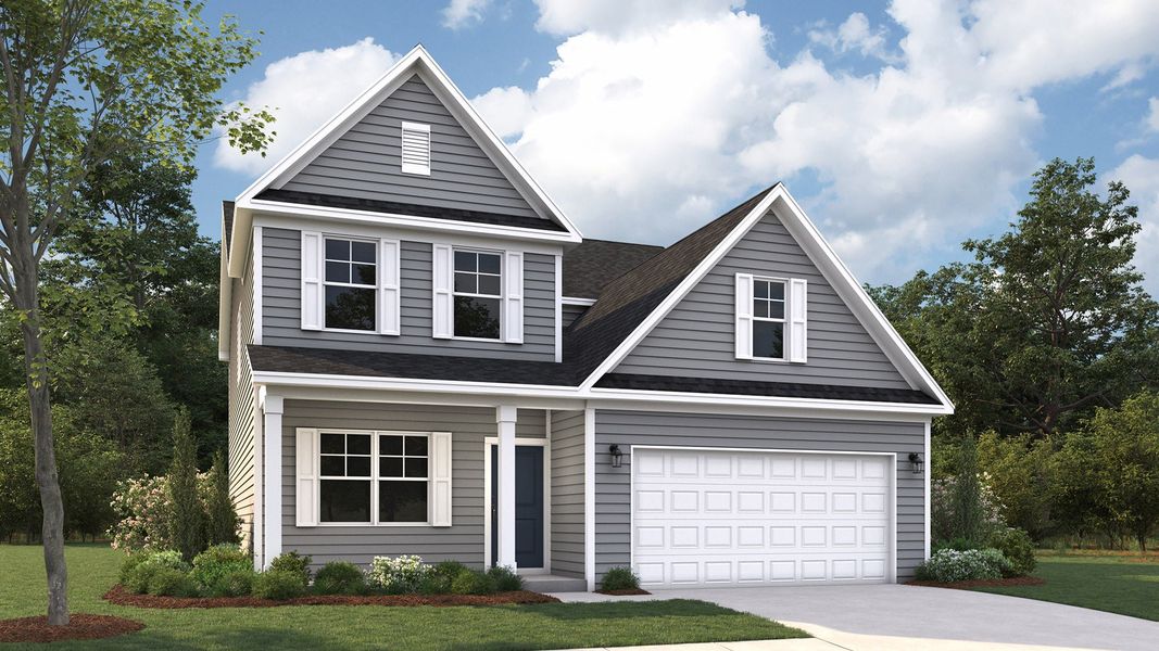 New construction Single-Family house Bellwood, 604 Deer Pond Way, Knightdale, NC 27545 - photo