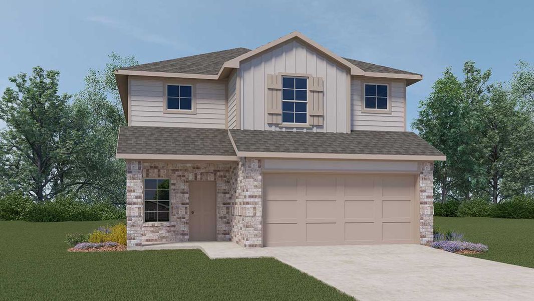 New construction Single-Family house Rachael, 31610 Barrymoore Trace, Fulshear, TX 77441 - photo