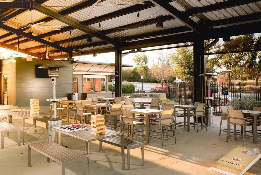 View of patio / terrace featuring a gazebo