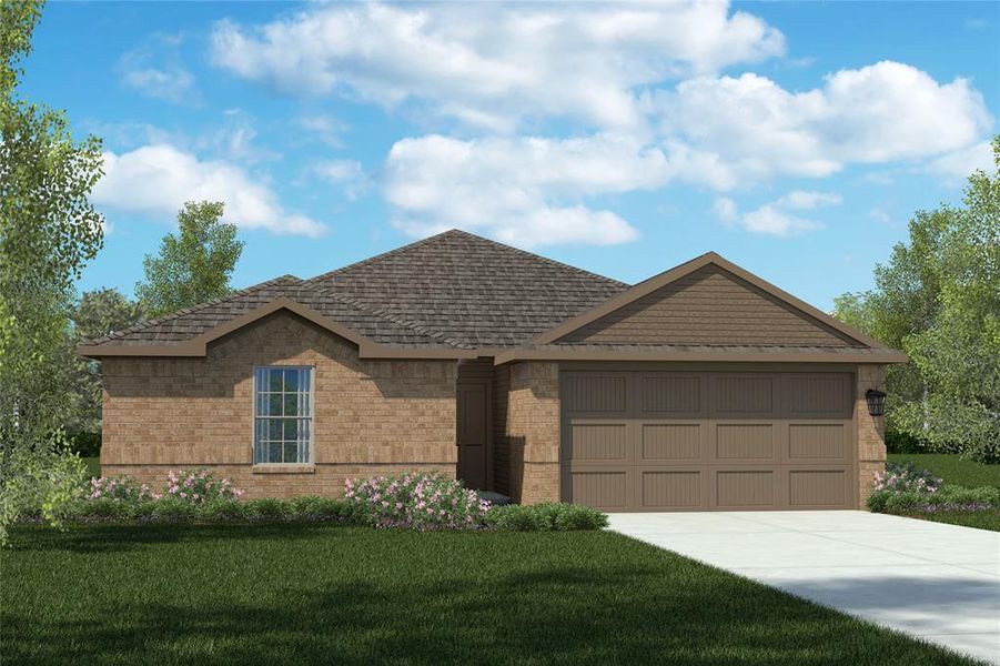 New construction Single-Family house 13496 Gunsmoke Lane, Cresson, TX 76035 Bellvue- photo