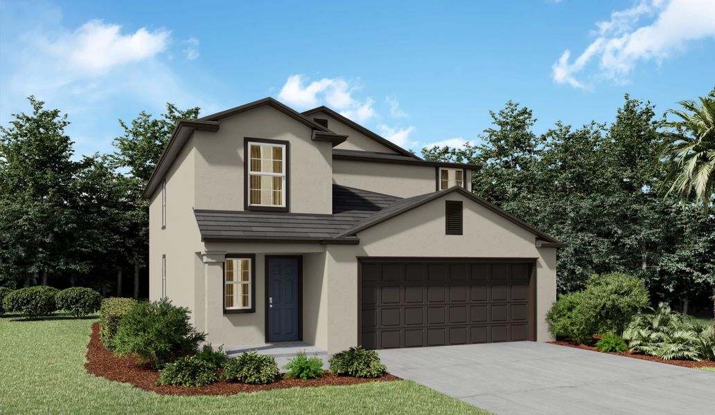 New construction Single-Family house Columbia, 11459 Lavender, Spring Hill, FL 34609 - photo