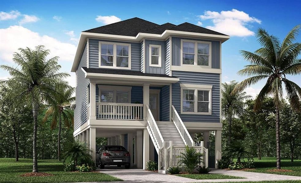 New construction Single-Family house 1321 Court Seabrook Village, Seabrook, TX 77586 - photo