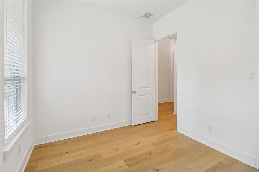 1st floor Spare room featuring light hardwood / wood-style floors