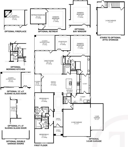 New construction Single-Family house Plan 4521, 3416 Scythe Court, Celina, TX 75071 - photo