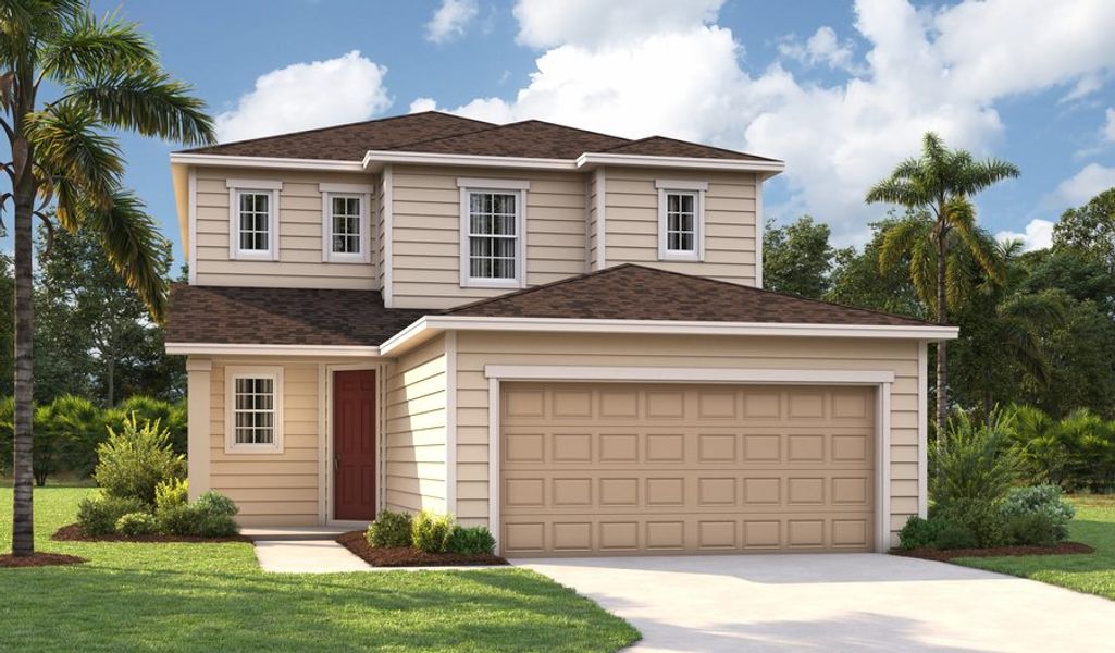 New construction Single-Family house Palm, 5703 Jacks Road, Jacksonville, FL 32254 - photo