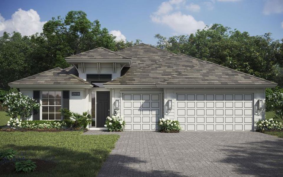 New construction Single-Family house Cordella Grande Duet, 6450 High Pointe Way, Vero Beach, FL 32967 - photo