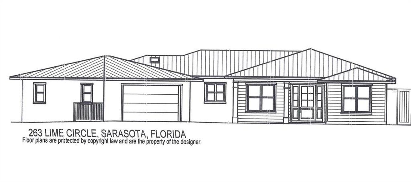 New construction Single-Family house 263 Lime Circle, Sarasota, FL 34237 - photo