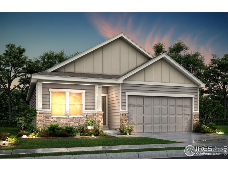 New construction Single-Family house 738 Anderson St, Lochbuie, CO 80603 Maple- photo