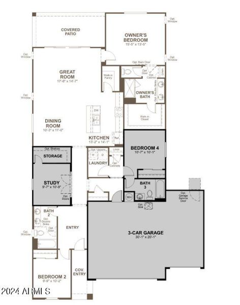 lot 202 Casa floor plan