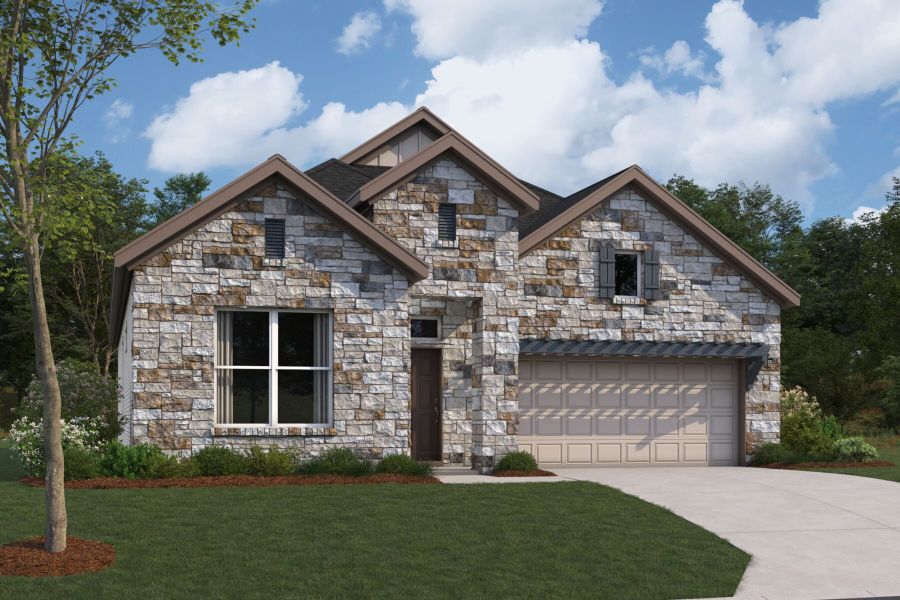 New construction Single-Family house Zilker II, 828 Sanger Lane, Leander, TX 78641 - photo