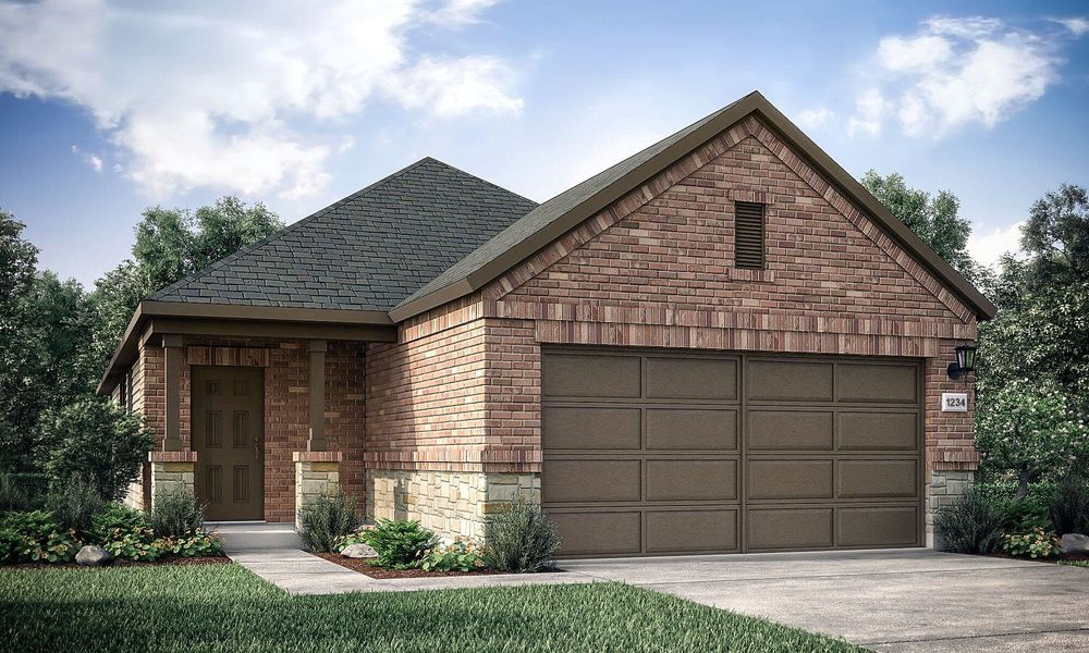 New construction Single-Family house 1615 Purple Martin Drive, Pflugerville, TX 78660 Allegro- photo