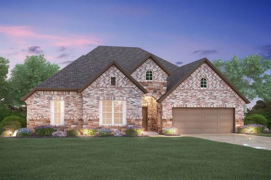 New construction Single-Family house 16509 Gaines Glen Lane, Montgomery, TX 77316 Sabine - 50' Premier Smart Series- photo