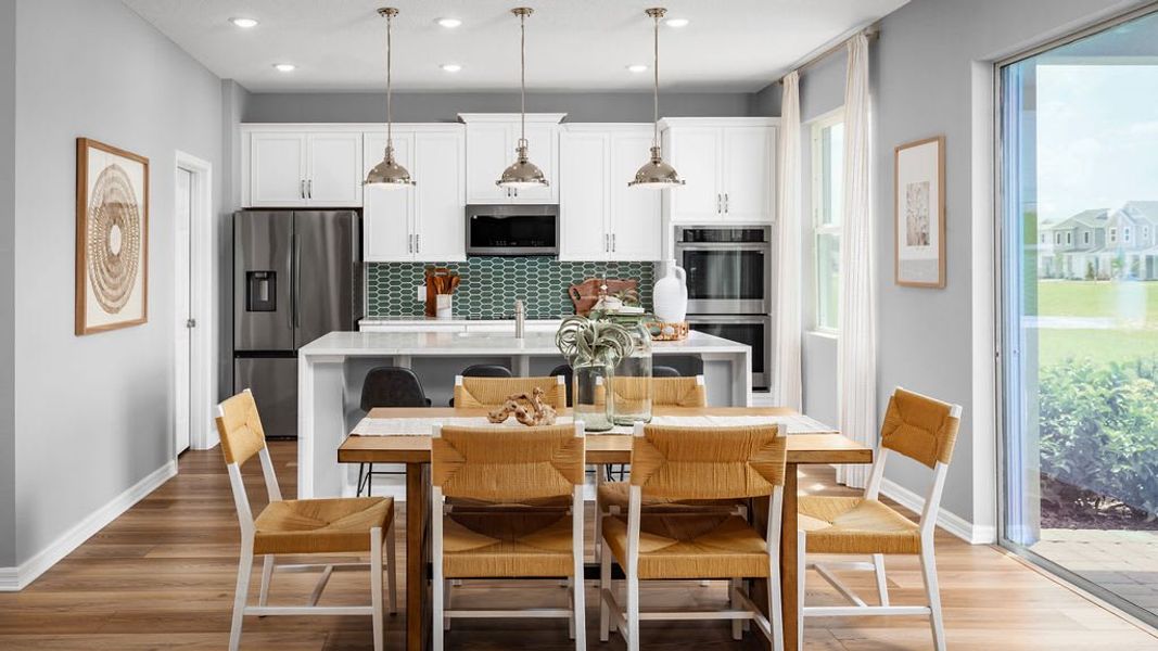 Dining Room | Newcastle | New Homes in Central Florida | Landsea Homes