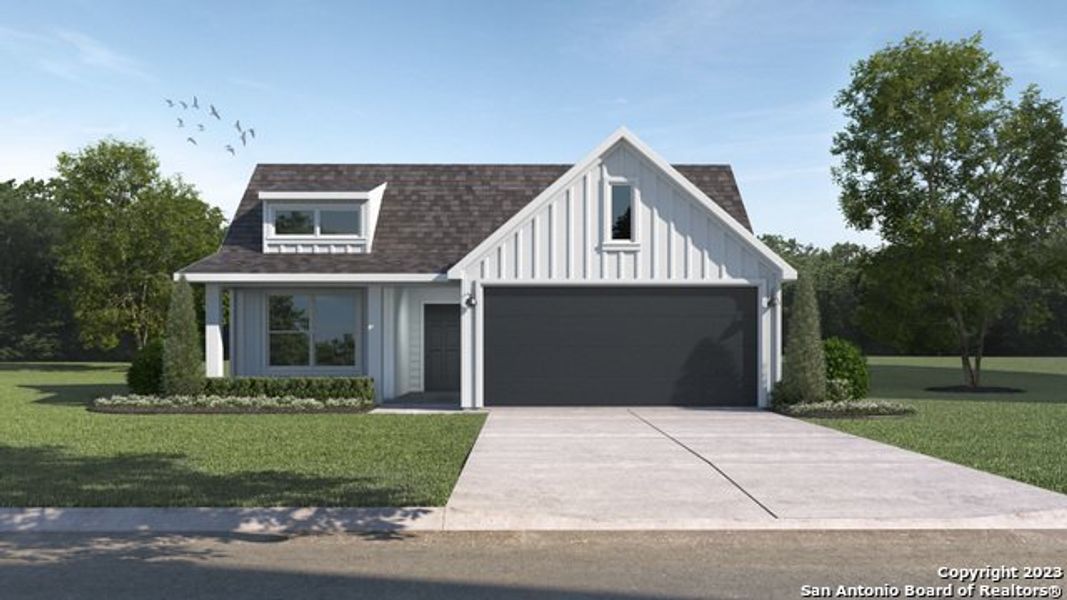 New construction Single-Family house 1634 Ruben Drive, New Braunfels, TX 78130 Baxtor - photo