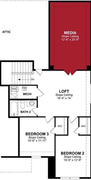 Beazer Homes Spiritas Ranch Avalon plan