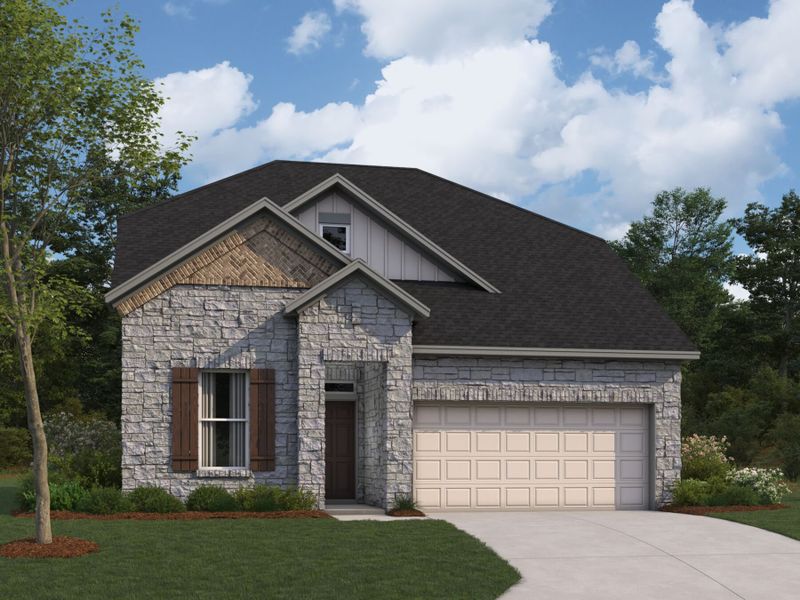 New construction Single-Family house 816 Beaverton Drive, Leander, TX 78641 Braford- photo