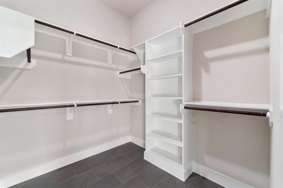 One of two walk-in closets offered here at 11611 Flintlock Rd. No more fighting over closet space!