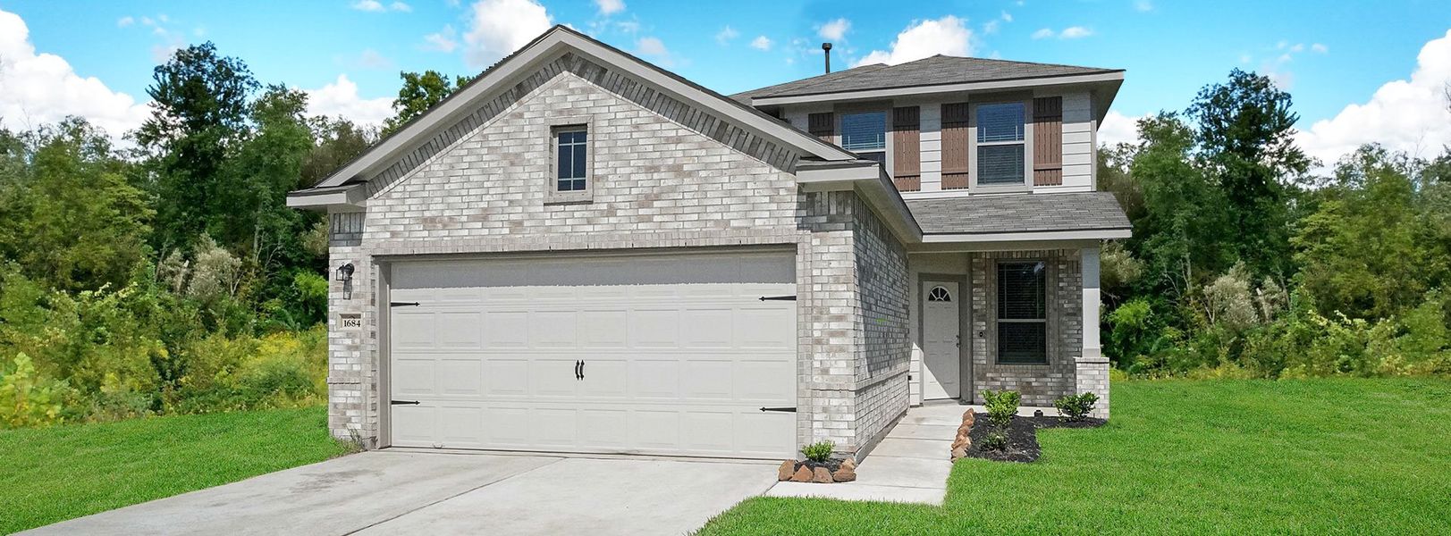 New construction Single-Family house Roosevelt, Forest Tower Court, Conroe, TX 77304 - photo
