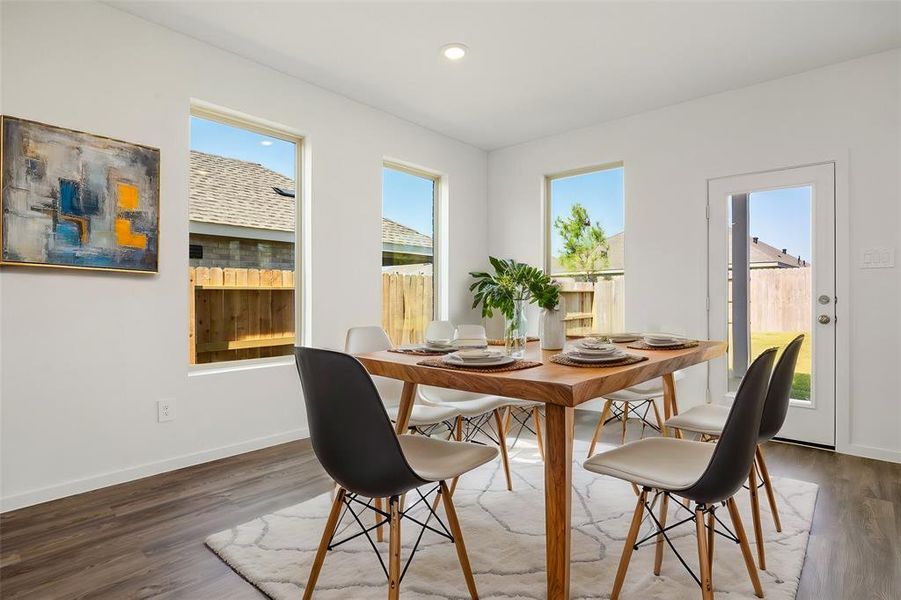 Virtual Staging - Breakfast Area