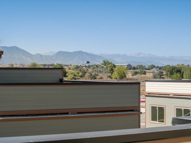 The Cameron floorplan exterior image taken at a Meritage Homes community in Broomfield, CO.