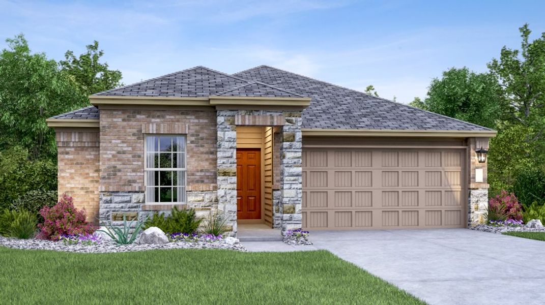 New construction Single-Family house 129 Seminole Drive, San Marcos, TX 78666 Chauncy- photo
