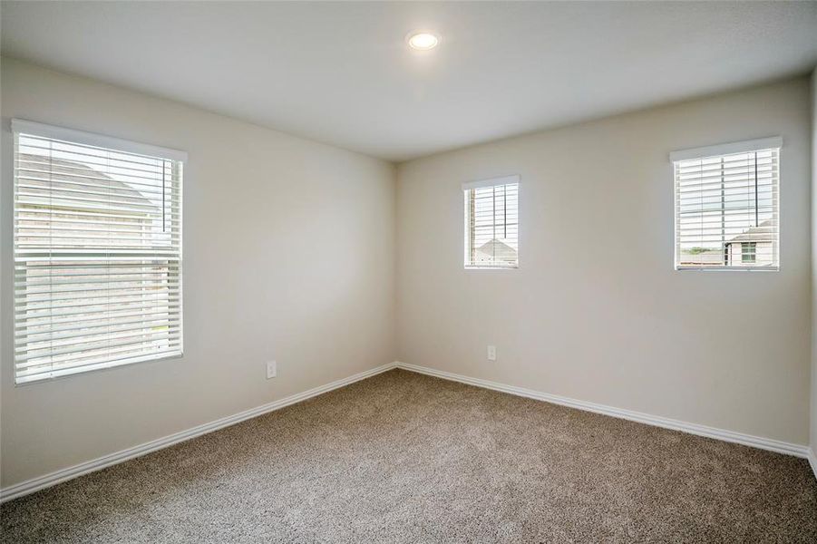 Secondary bedroom located on second floor