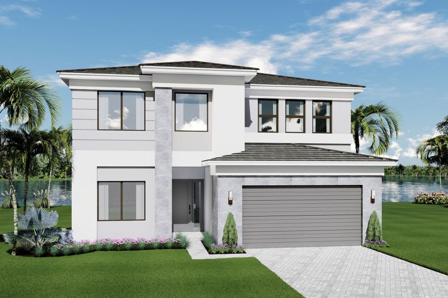 New construction Single-Family house Samoa, 8532 Crystal Downs Avenue, Boca Raton, FL 33434 - photo