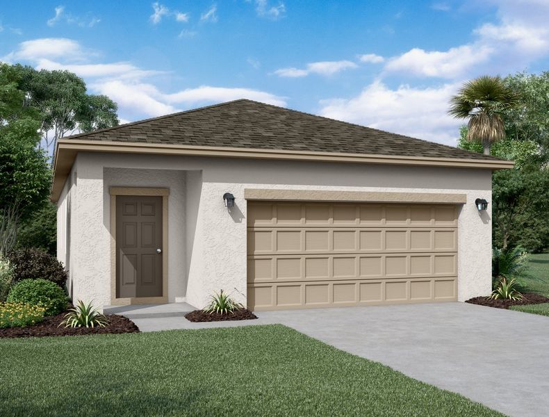 New construction Single-Family house Enterprise, 2844 Poppy Avenue, Lake Hamilton, FL 33844 - photo