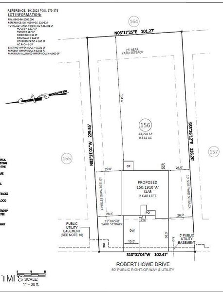 BG156 Plot for MLS