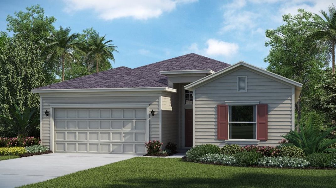 New construction Single-Family house 12330 Nw 137Th Terrace, Alachua, FL 32615 Trevi- photo