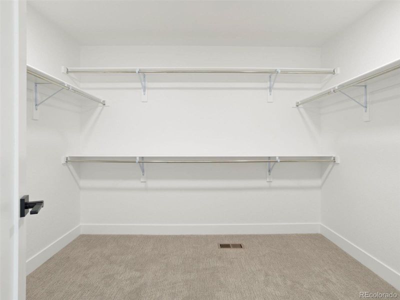 Primary bedroom closet