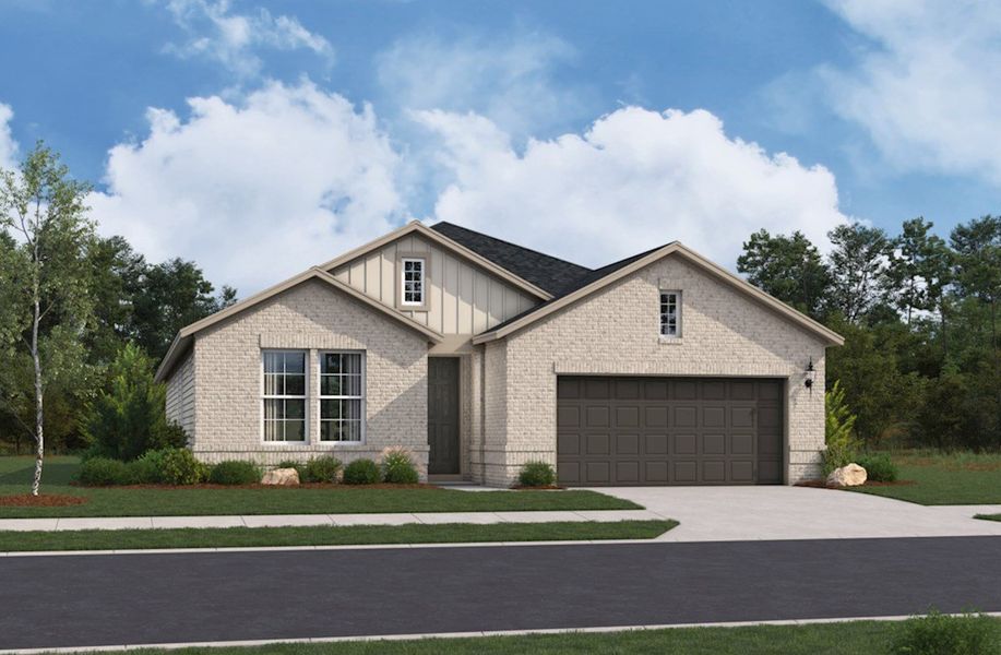 New construction Single-Family house Crockett, 1615 Bartlett Square, New Braunfels, TX 78130 - photo
