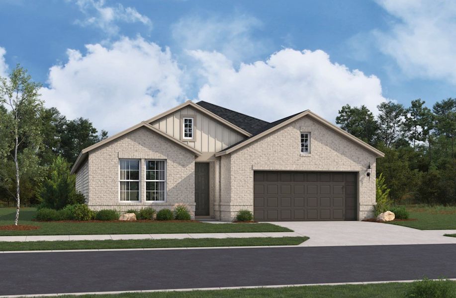 New construction Single-Family house Crockett, 136 Cordova Crossing, Seguin, TX 78155 - photo