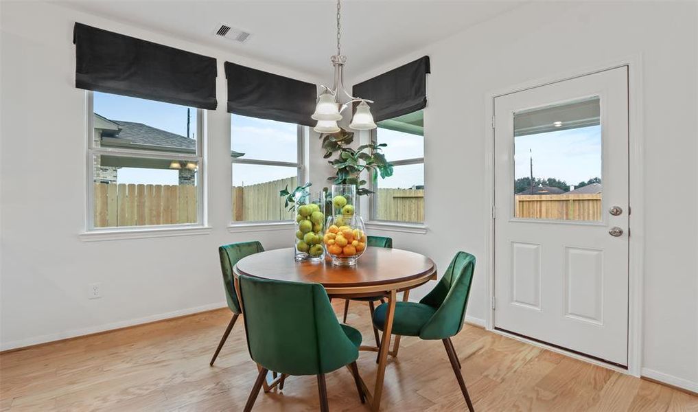 Dining area off the kitchen (*Photo not of actual home and used for illustration purposes only.)