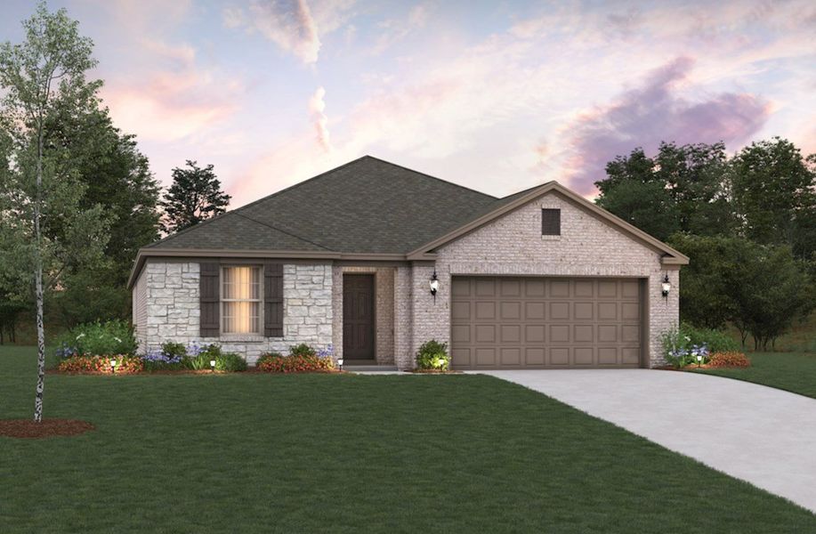 New construction Single-Family house Teton, Wild Flower Lane, Van Alstyne, TX 75495 - photo