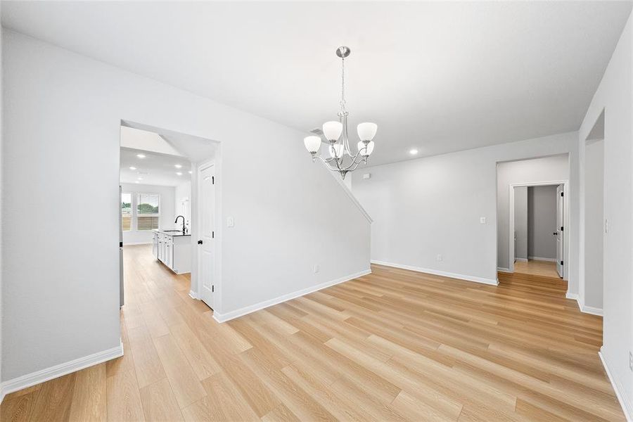 Formal dining room