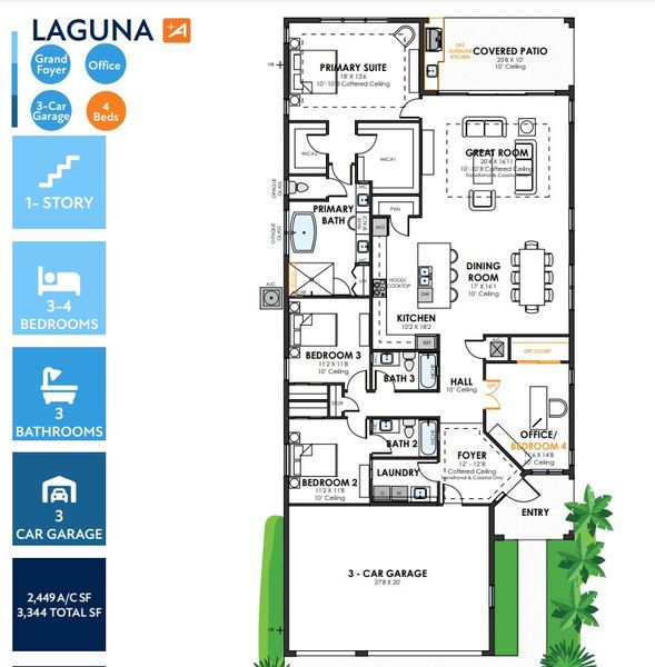 New construction Single-Family house Laguna, 12680 Solana Bay Circle, Palm Beach Gardens, FL 33412 - photo
