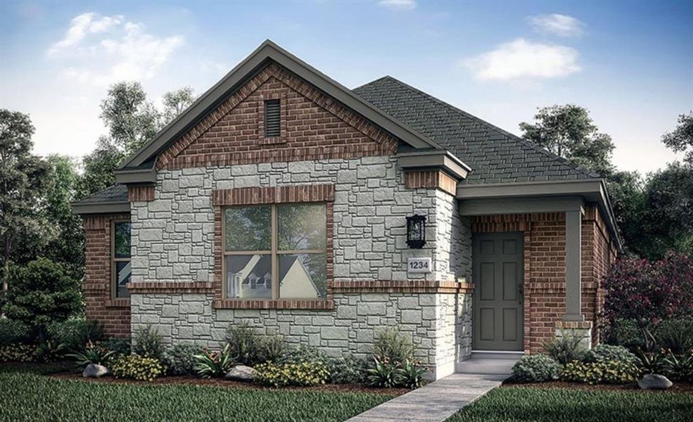 New construction Single-Family house 208 Flowers Ave, Hutto, TX 78634 Bach- photo