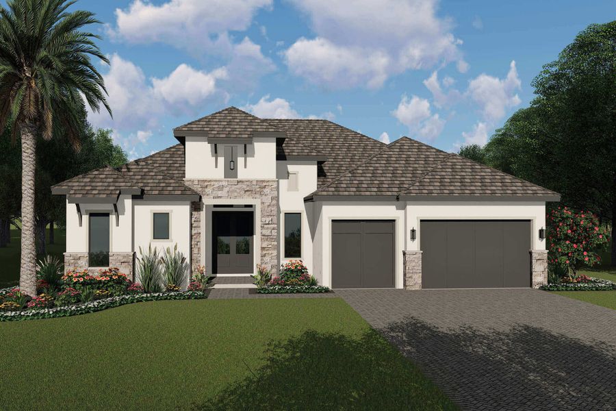 New construction Single-Family house Regatta "B", 10960 Southwest 30th Avenue, Gainesville, FL 32608 - photo