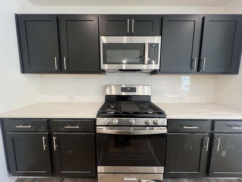 Kitchen featuring the Industrial Collection Finishes Construction Progress