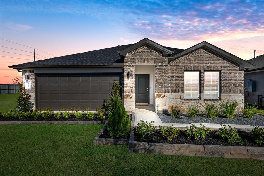 New construction Single-Family house 1146 Sommerville Drive, Rosharon, TX 77583 Cali - photo