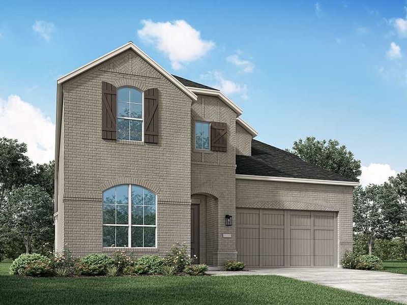 New construction Single-Family house Cambridge Plan, 3807 Los Altos Boulevard, Sherman, TX 75090 - photo