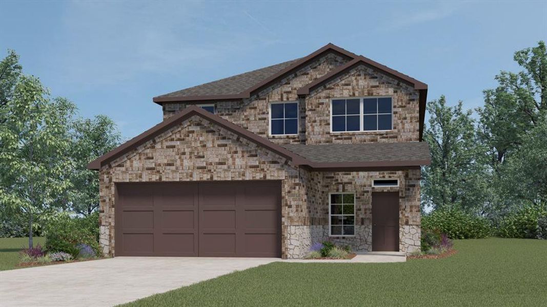 New construction Single-Family house 4906 Pelican Way, Crandall, TX 75114 X30N Nicole - photo