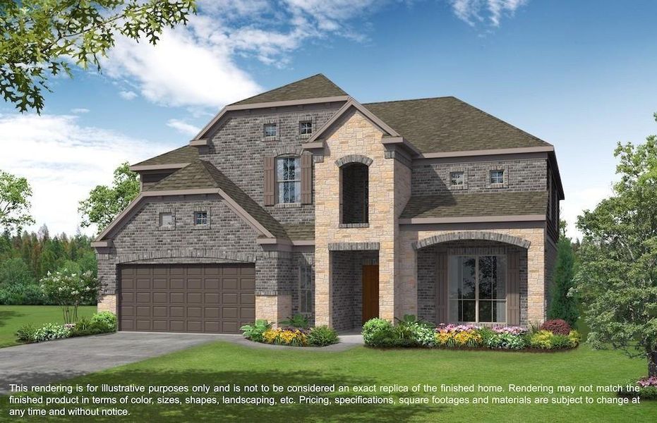 New construction Single-Family house 3322 Majestic Pine Lane, Rosenberg, TX 77471 Plan 652- photo