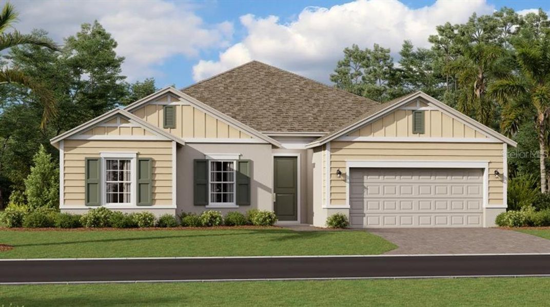 New construction Single-Family house 5738 Stephens Road, Saint Cloud, FL 34771 Bonita- photo