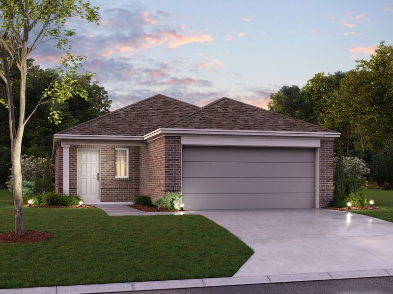 New construction Single-Family house 14020 Haggerston Drive, Pilot Point, TX 76258 Azalea - 30' Smart Series- photo