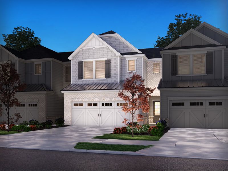 New construction Townhouse house Asheville, 4625 Electric Avenue, Mableton, GA 30126 - photo