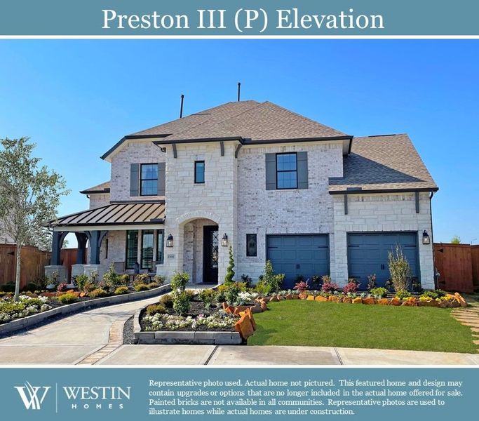 New construction Single-Family house The Preston III, 16439 Verbena Glen Drive, Hockley, TX 77447 - photo