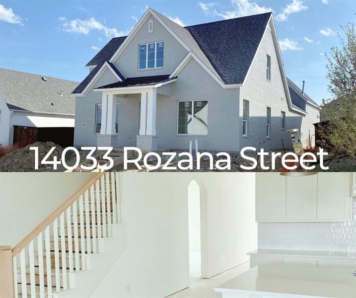 New construction Single-Family house 14033 Rozanna, Fort Worth, TX 76008 Limoges- photo